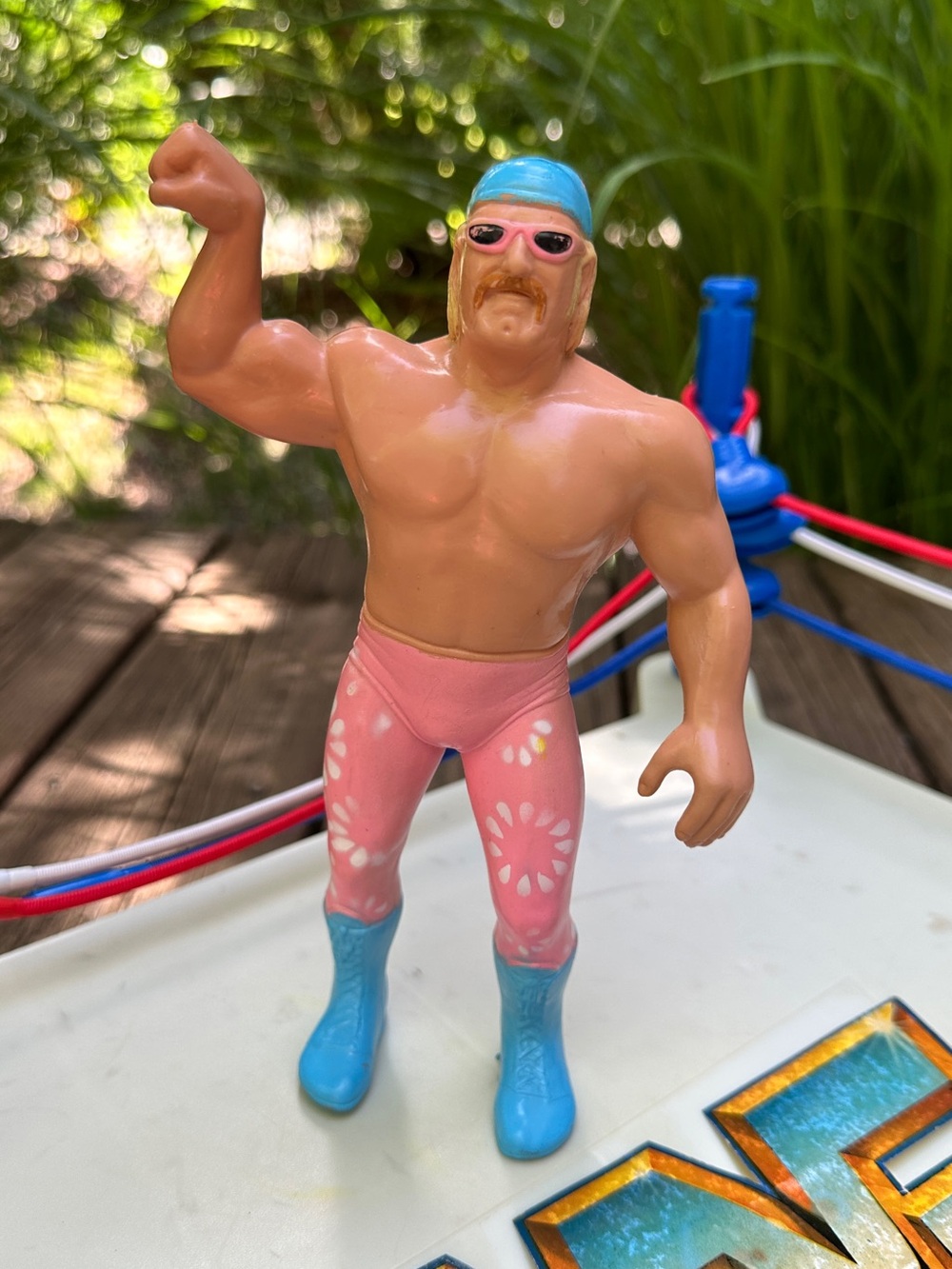 Vintage 1986 LJN WWF WWE Jesse The Body Ventura Wrestling Action Figure